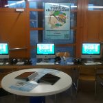 Le stand à disposition du public